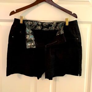 Fantastic Pair of Black Jean Like Shorts